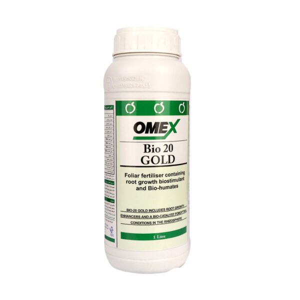 کود بیو ۲۰ گلد Bio 20 Gold امکس OMEX انگلستان حجم 1 لیتر